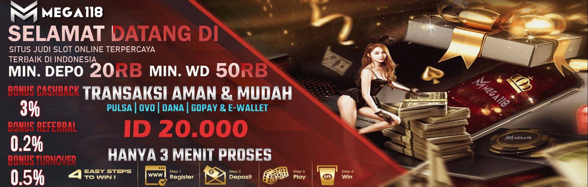 Selamat Datang ke MEGA118